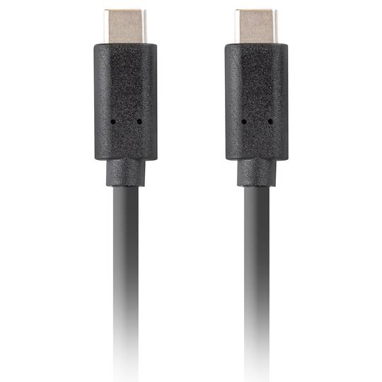 Lanberg 1 Meter USB C auf USB 3.2 Gen 2 (3.1 Gen 2) Kabel schwarz CA-CMCM-32CU-0010-BK