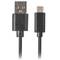 Lanberg USB A to USB C 2.0 cable 3 meters black CA-USBO-20CU-0030-BK