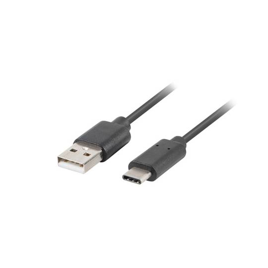 Lanberg USB A to USB C 2.0 cable 3 meters black CA-USBO-20CU-0030-BK