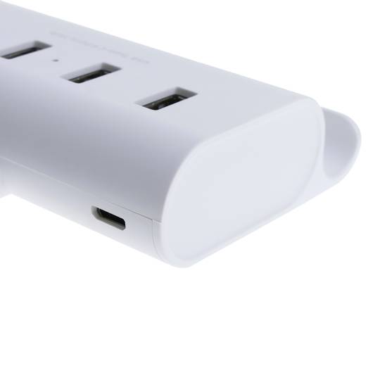 4-poorts USB-hub met omkeerbare USB-C