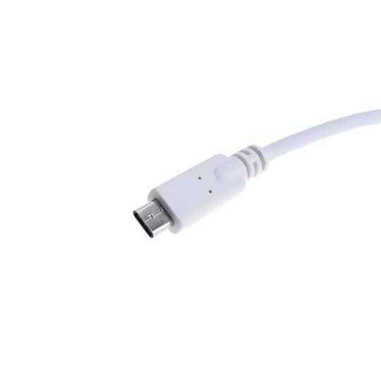 4-poorts USB-hub met omkeerbare USB-C