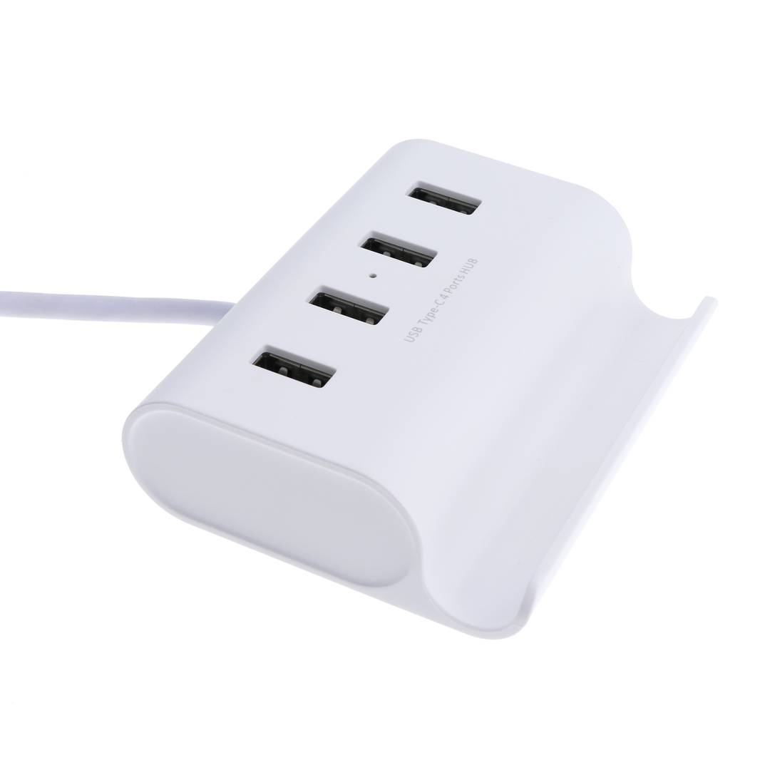 4-poorts USB-hub met omkeerbare USB-C