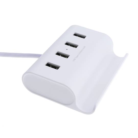 4-poorts USB-hub met omkeerbare USB-C