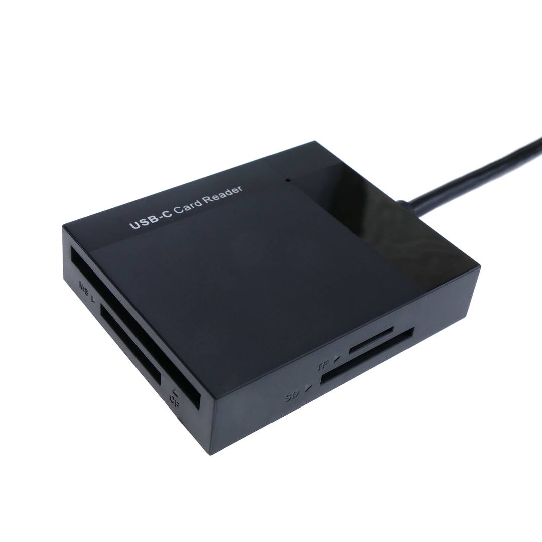 Lector escriptor de targetes memòria flash per USB 3.1 5Gbps CF MS TF SD