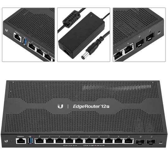 Ubiquiti ER-12P Edge Router 12P Edgemax -