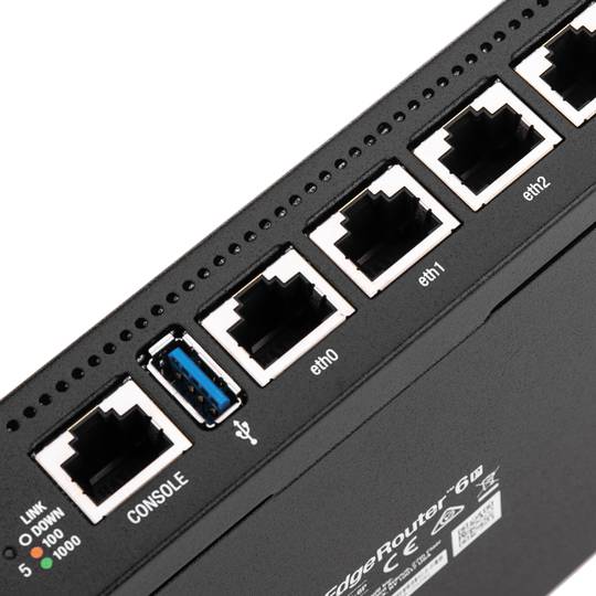 Ubiquiti ER-6P Edge Router 6P Edgemax Router