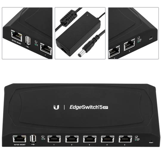 Interruttore Ubiquiti ES-5XP Edgeswitch 5XP Edgemax
