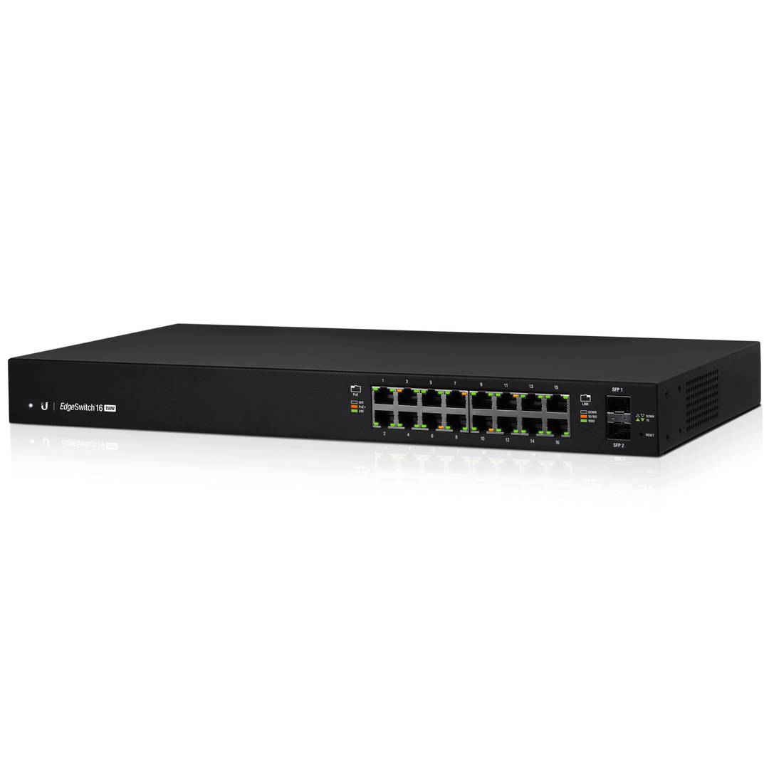 Switch Ubiquiti ES-16-150W Edgeswitch 16P 150W Edgemax PoE 150W