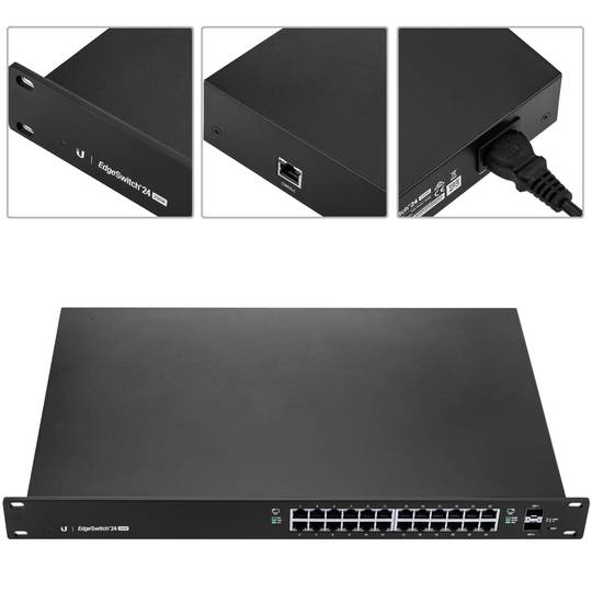 Przełącznik Ubiquiti ES-24-250W Edgeswitch 24P 250W Edgemax PoE 250W