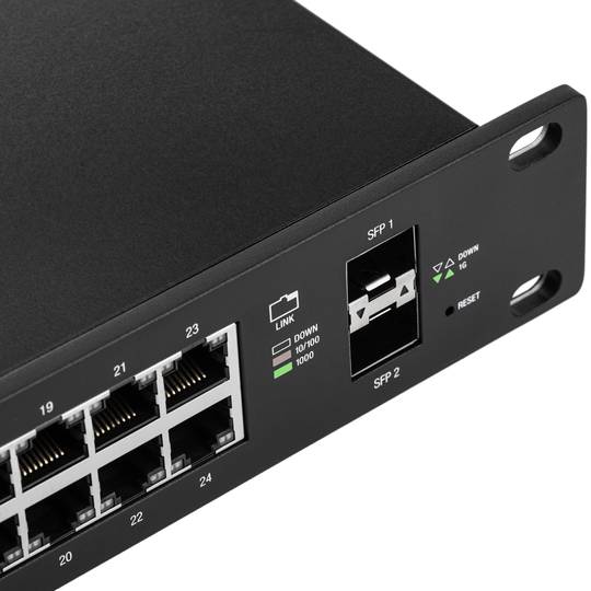 Przełącznik Ubiquiti ES-24-250W Edgeswitch 24P 250W Edgemax PoE 250W