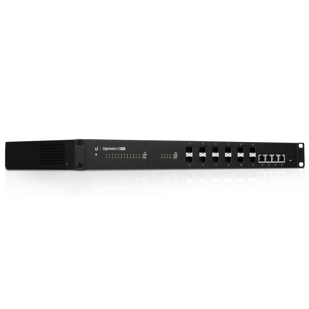Switch Ubiquiti ES-12F Edgeswitch 12 Edgemax Fibra
