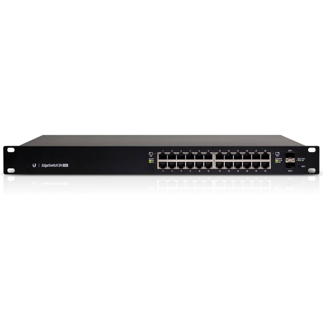 Interruttore Ubiquiti ES-24-500W Edgeswitch 24P 500W Edgemax PoE 500W