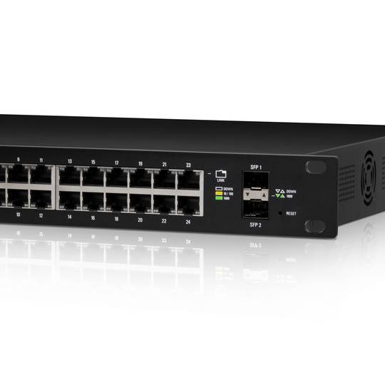 Interruttore Ubiquiti ES-24-500W Edgeswitch 24P 500W Edgemax PoE 500W
