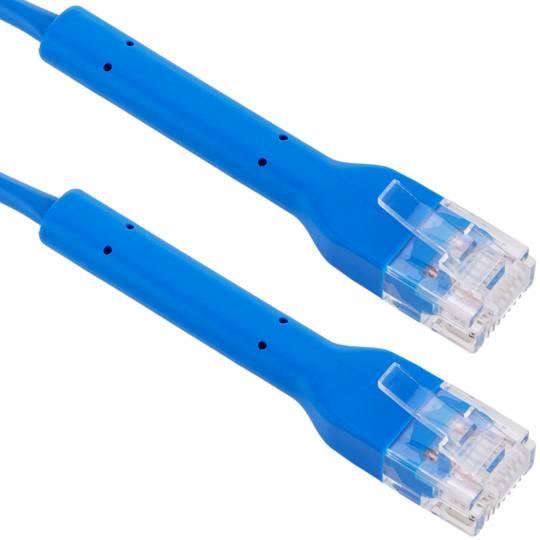 U-Cable-Patch-RJ45-BL 0.22 m Cat. 6 FTP Ethernet Network Cable Blue ...