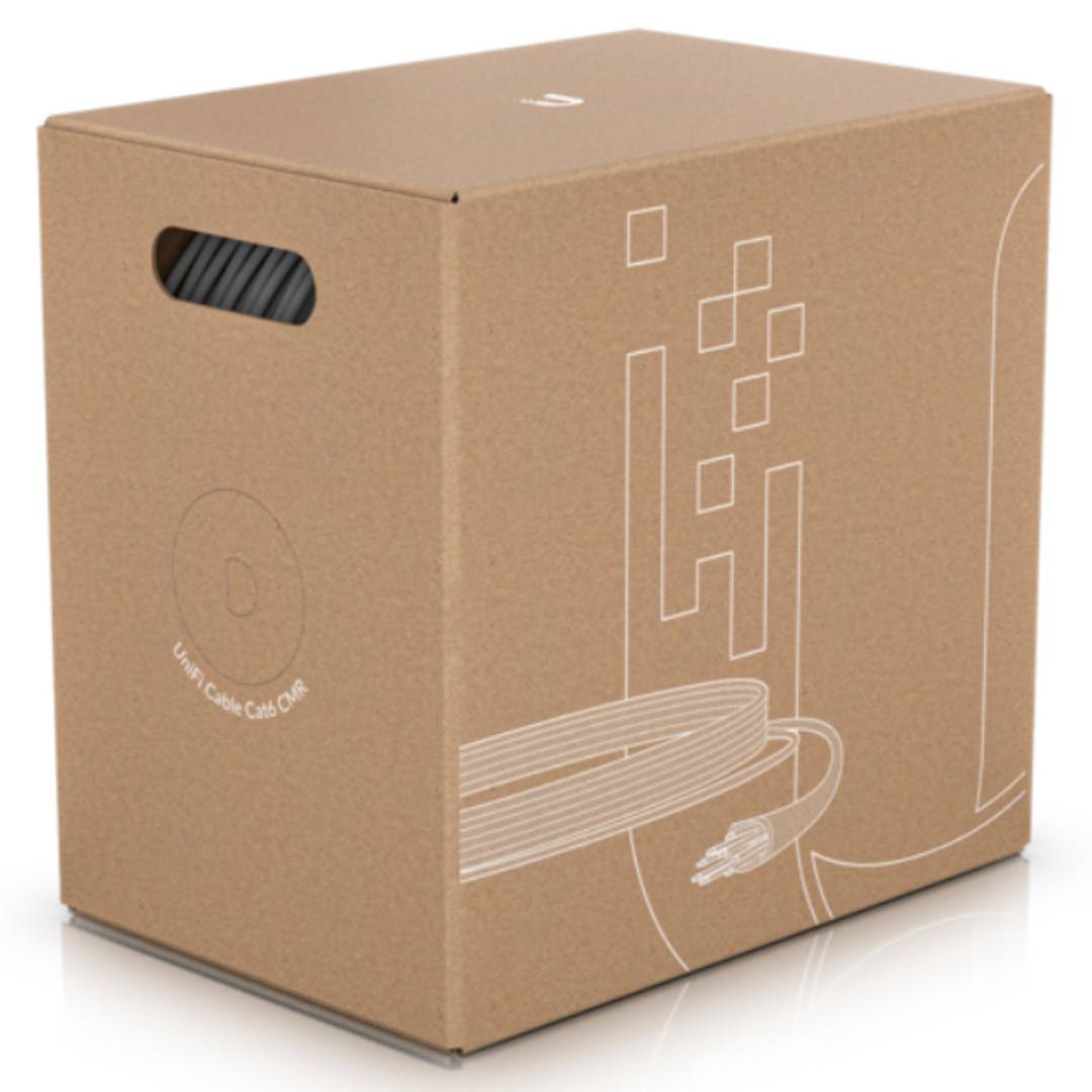 305M CAT6 Ubiquiti Networks UC-C6-CMR UniFi UTP Miedziany kabel sieciowy do wnętrz w kolorze białym