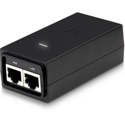 Netzteil oder PoE-Injektoradapter von Ubiquiti Networks Modell POE-24-12W ISP von 24V bis 12W mit 0,5A 10/100