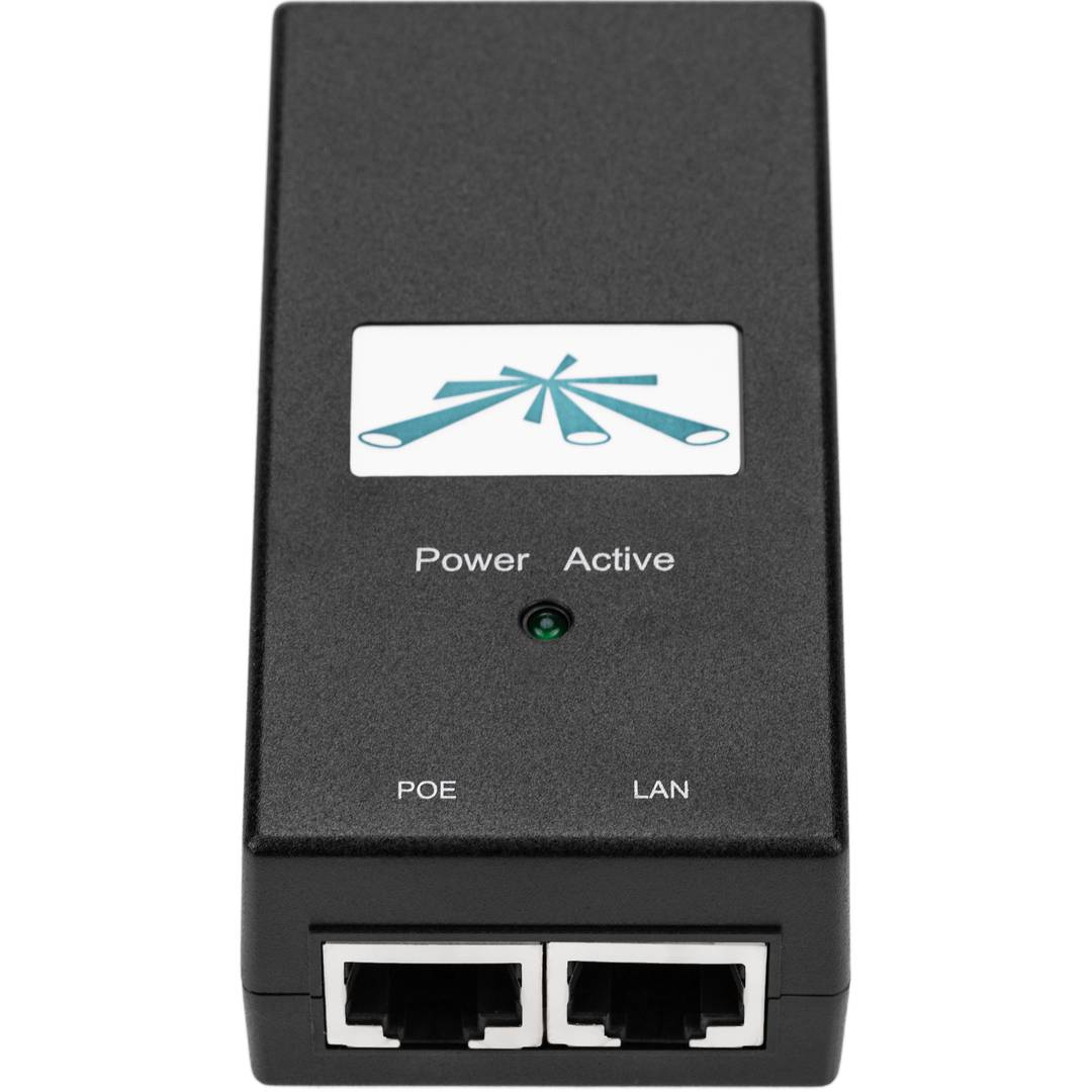 Ubiquiti Networks PoE Injector Power Supply or Adapter Model POE-15-12W ISP  15V with 12W at 0.8A 10/100 - Cablematic