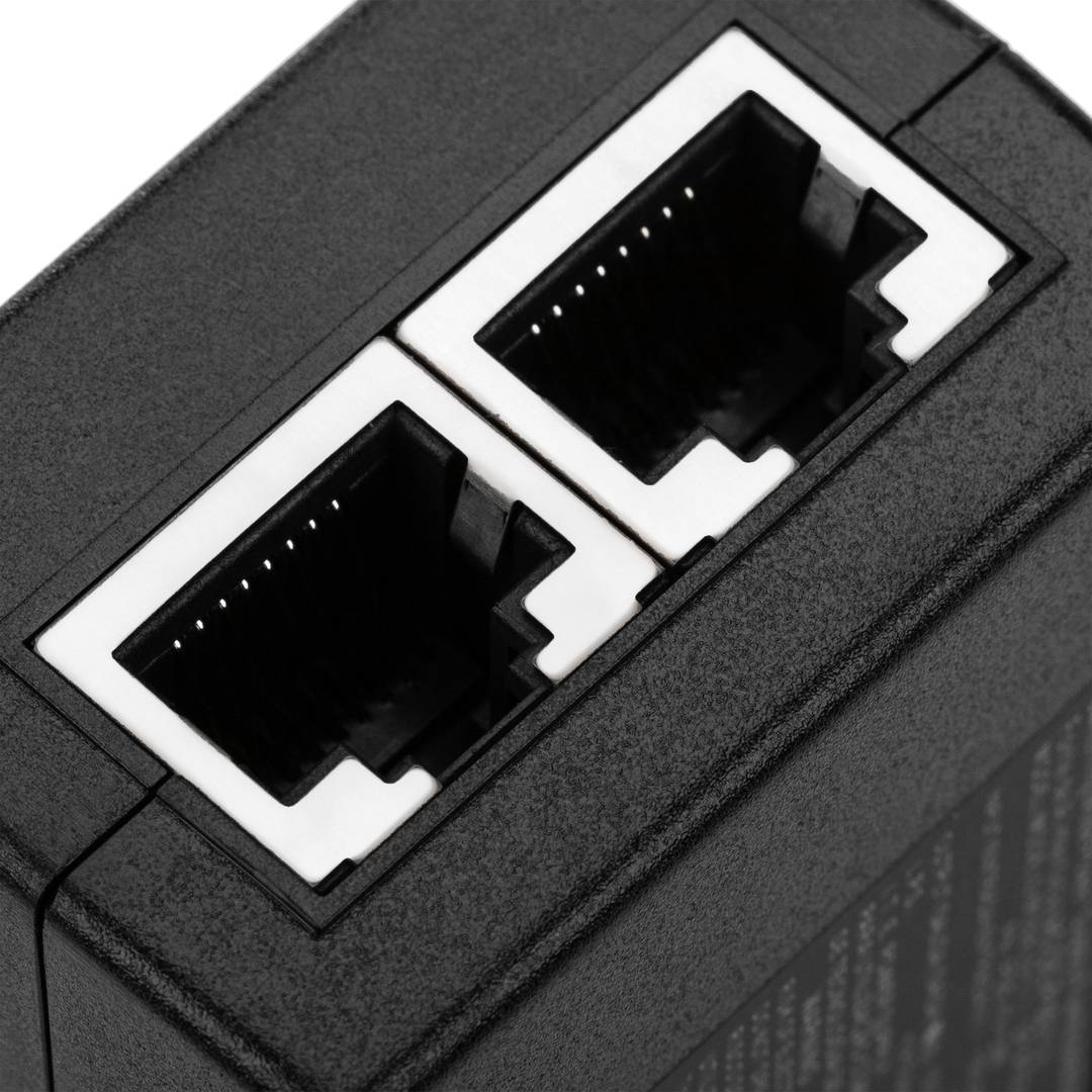 Fonte de alimentação do injetor PoE da Ubiquiti Networks ou adaptador modelo POE-15-12W ISP 15V com 12W a 0,8A 10/100