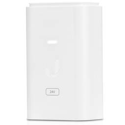 Netzteil oder PoE-Injektoradapter von Ubiquiti Networks Modell POE-24-7W-G-WH ISP 24V mit 7W bei 0,3A Giga White