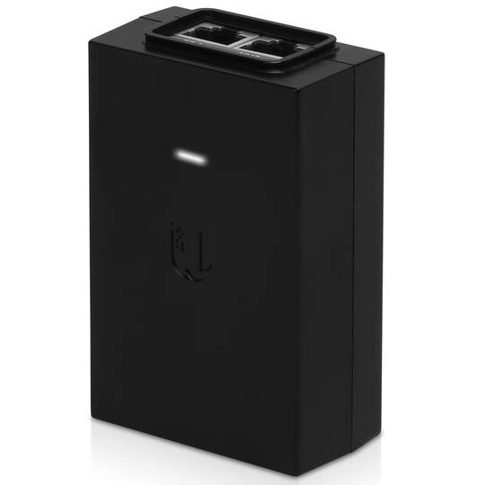 Zasilacz lub adapter wtryskiwacza PoE od Ubiquiti Networks model POE-24-30W ISP od 24V do 30W z 1,25A GIGA