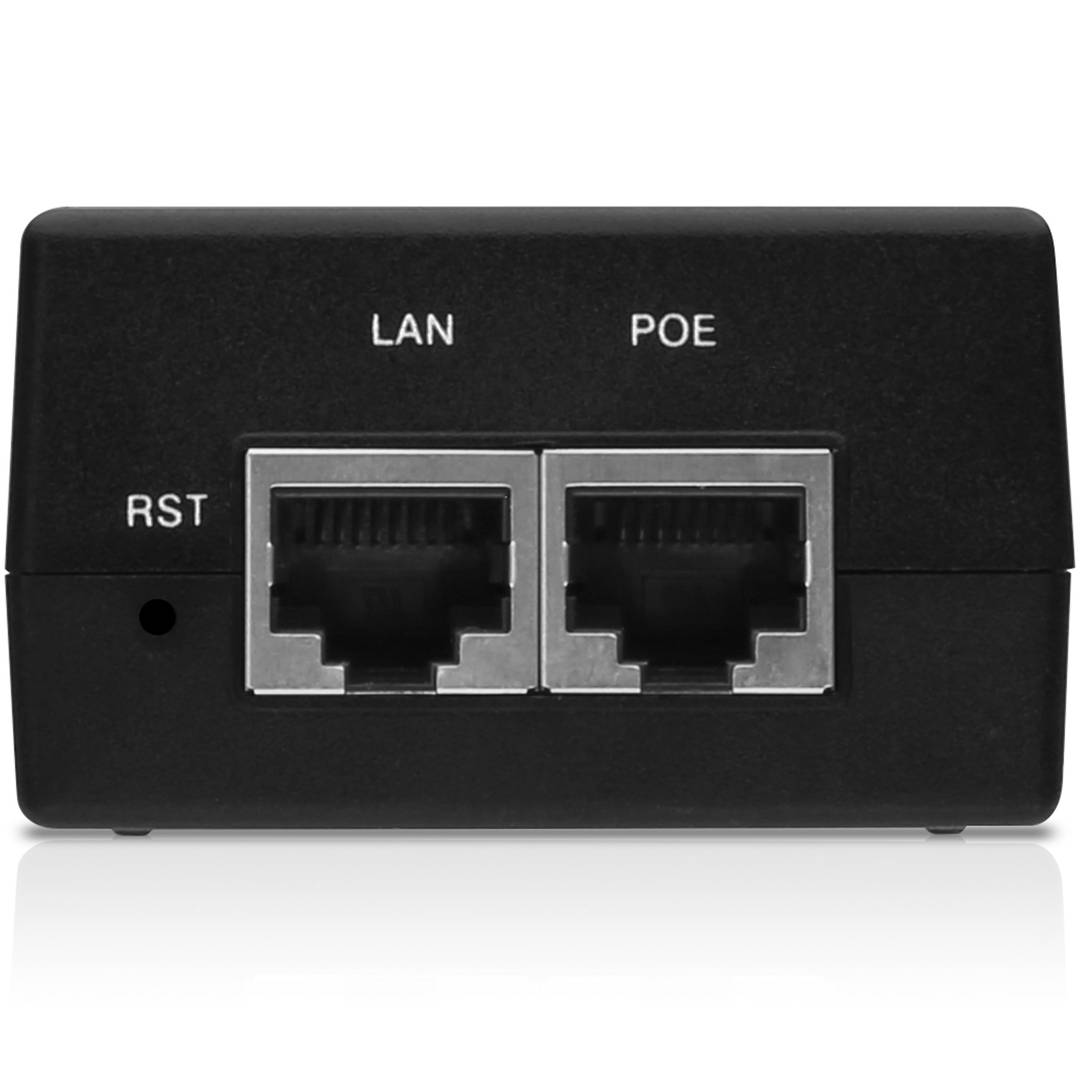 Zasilacz lub adapter wtryskiwacza PoE od Ubiquiti Networks model POE-24-30W ISP od 24V do 30W z 1,25A GIGA