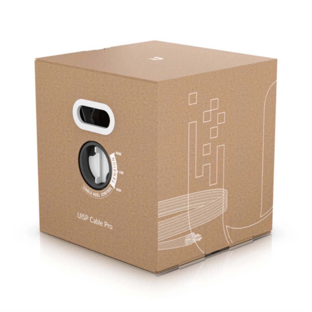 Ubiquiti UISP-Cable-Pro 305 m cable reel with 1GB cat5e and 24AWG
