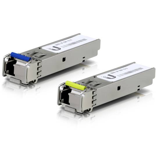 Ubiquiti Networks UF-SM-1G-S Moduł UFiber SFP Dwukierunkowy 1G Transceiver jednomodowy 2 jednostki