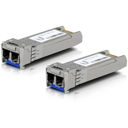 SFP + Modul Ubiquiti UF-SM-10G UFiber 10G Single-Mode-Transceiver 2 Einheiten