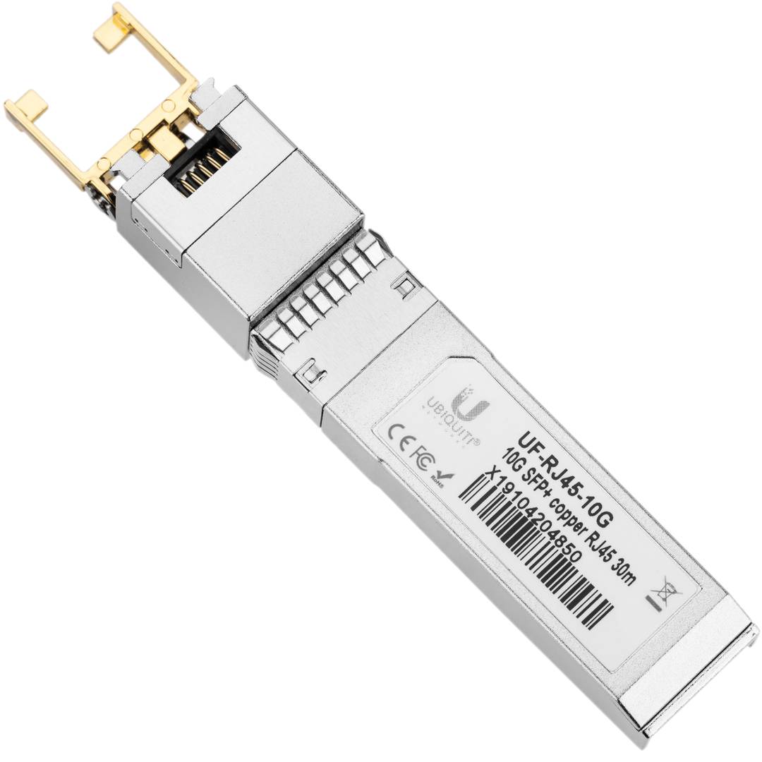 Módulo SFP+ Ubiquiti Networks UF-RJ45 10G UFiber Transceptor y conversor de SFP a RJ45