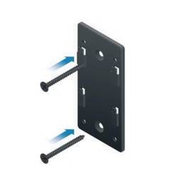 Suporte de parede para injetores POE ISP para acessório Ubiquiti POE-WM