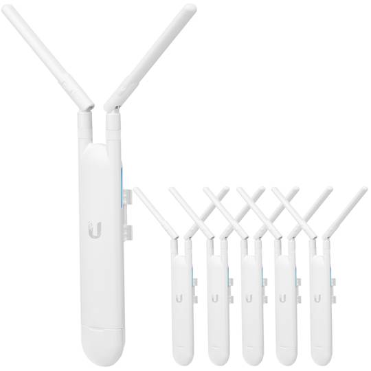 Punt d'accés Ubiquiti UAP-AC-M-5 UniFi d'interior i exterior amb tecnologia Mesh 5 unitats