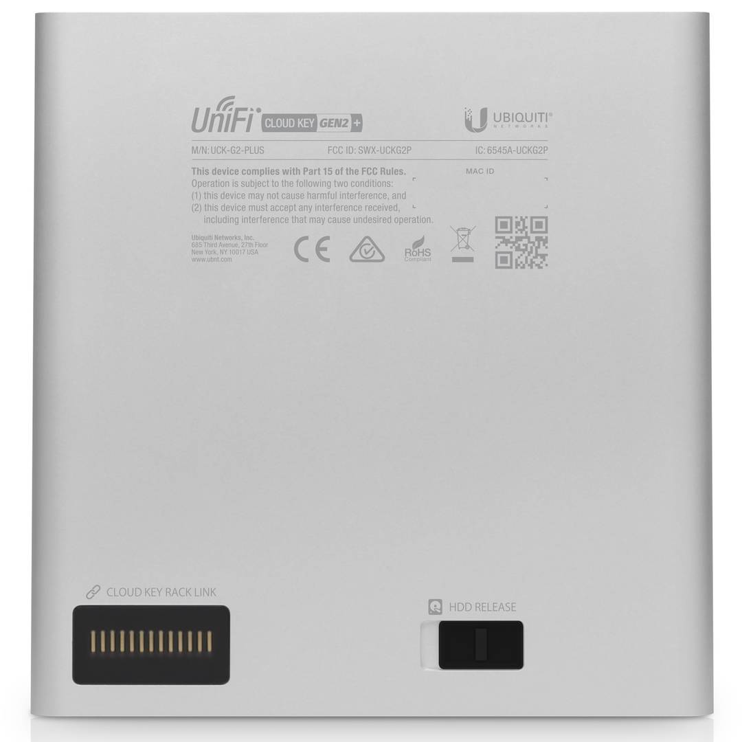 Ubiquiti UCK-G2-PLUS UniFi Cloud Key GEN2 Controller and Recorder (with HDD)