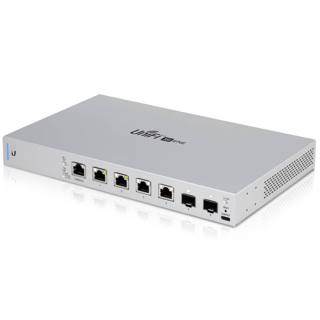 Przełącznik Ubiquiti US-XG-6PoE UniFi Switch XG 6 10G (4 ++ 2 SFP +)