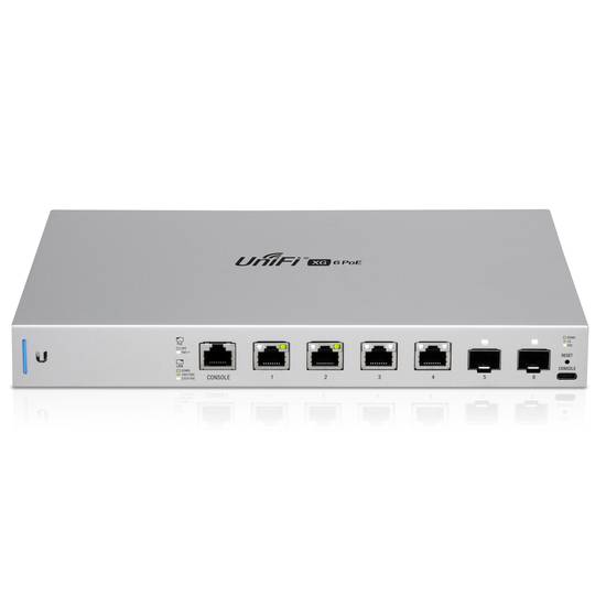 Przełącznik Ubiquiti US-XG-6PoE UniFi Switch XG 6 10G (4 ++ 2 SFP +)