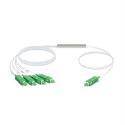 Divisor de fibra óptica 4 conectores SC/APC Ubiquiti UF-Splitter-4