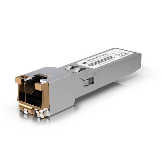 Modulo ricetrasmettitore UFiber SFP+ di Ubiquiti UACC-CM-RJ45-MG