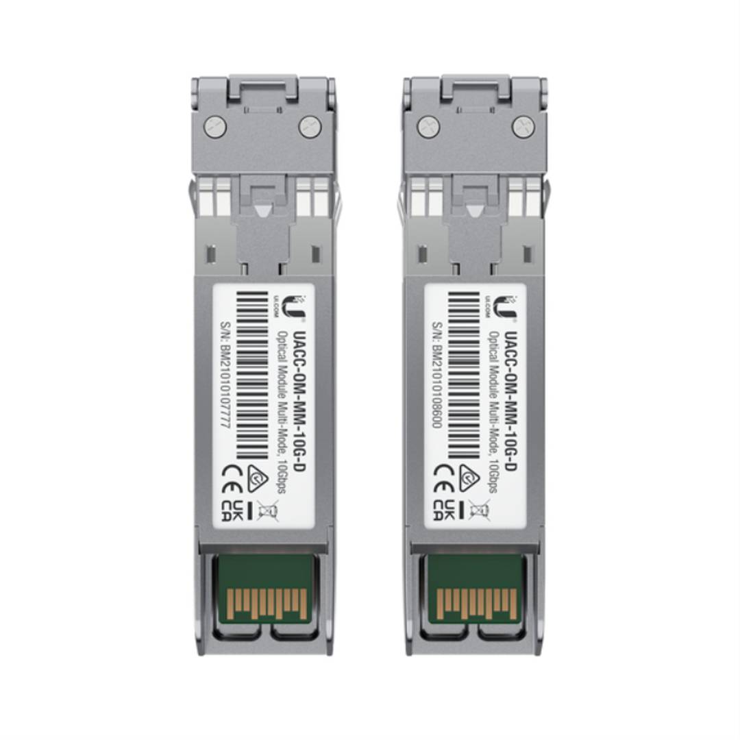 Pack de 2 modules émetteur-récepteur UFiber SFP+ d'Ubiquiti UACC-OM-MM-10G-D-2