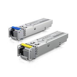 Pack of 2 units UFiber SM Bidirectional transceiver module from Ubiquiti UACC-OM-SM-1G-S-2