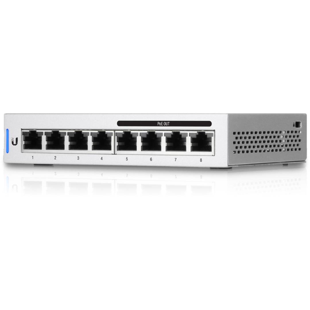 Pack de 5 Switch com 8 portas 60W Ubiquiti US-8-60W-5