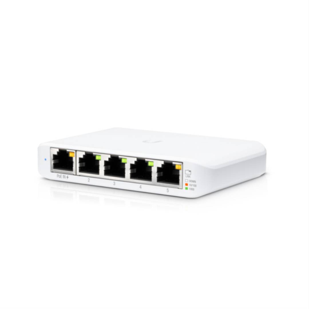 Pack de 3 unidades de switches Flex Mini con 5 puertos Ubiquiti USW-Flex-Mini-3
