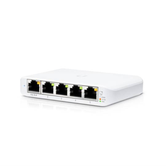 Pack de 3 unidades de switches Flex Mini con 5 puertos Ubiquiti USW-Flex-Mini-3