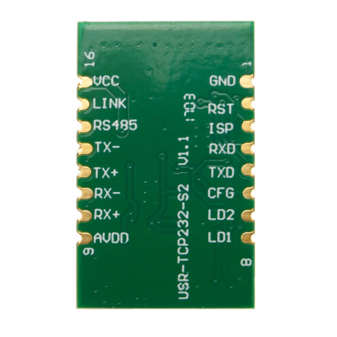 Modulo Ethernet seriale UART T24 USR-SMT-S2 versione TCP232 modello