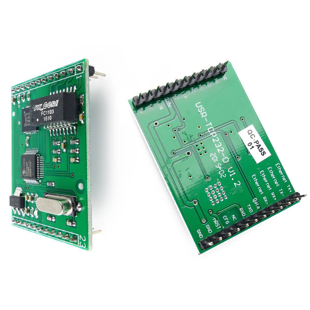 T24 UART serial ethernet module DIP version model D-USR-TCP232