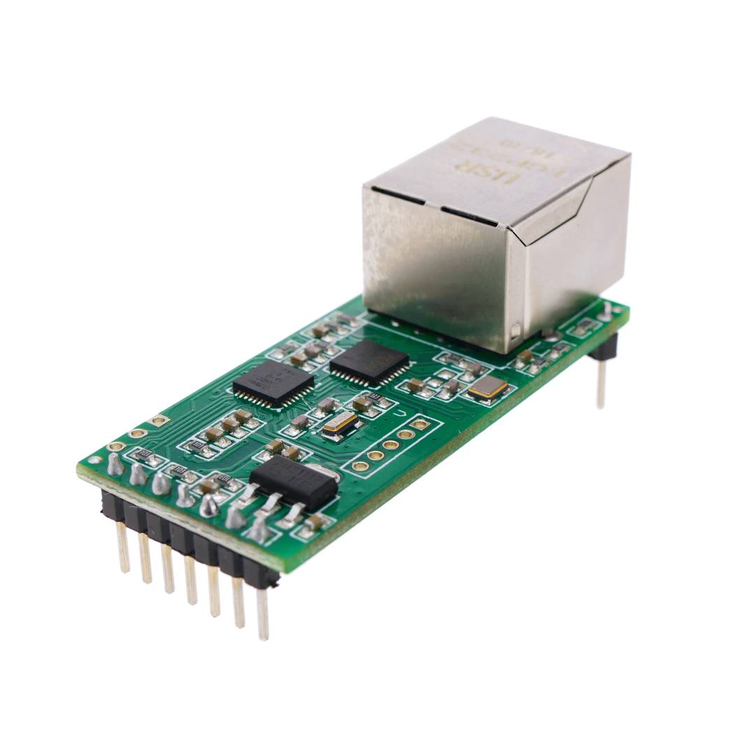 Módulo T24 UART serie a ethernet versión RJ45 modelo USR-TCP232-T2