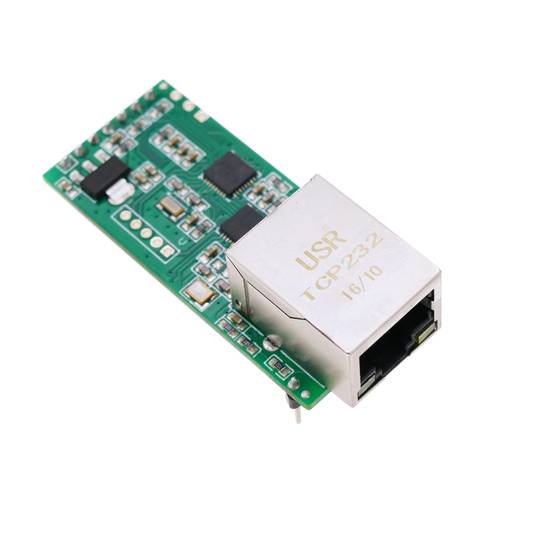 Módulo T24 UART serie a ethernet versión RJ45 modelo USR-TCP232-T2