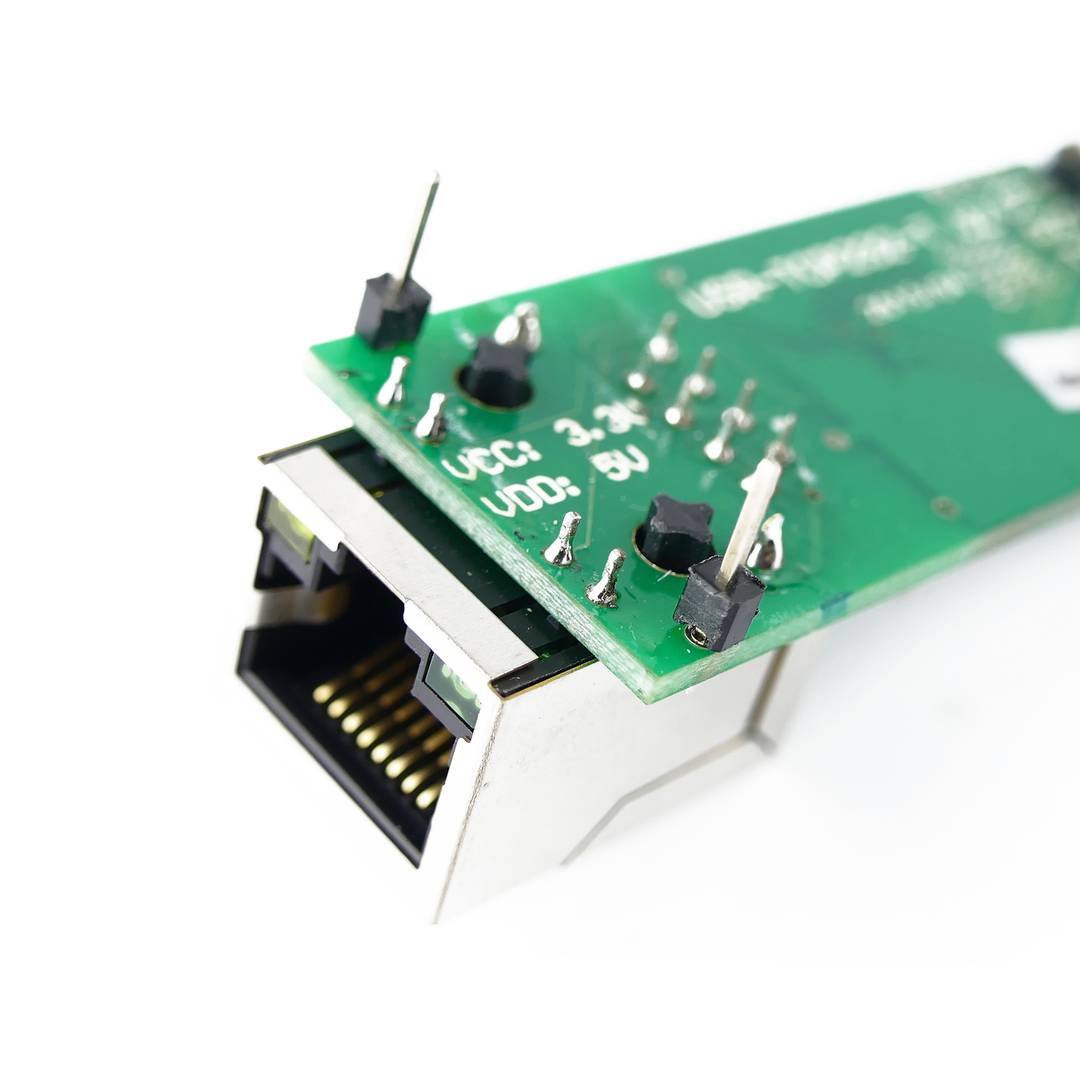 Módulo T24 UART serie a ethernet versión RJ45 modelo USR-TCP232-T2