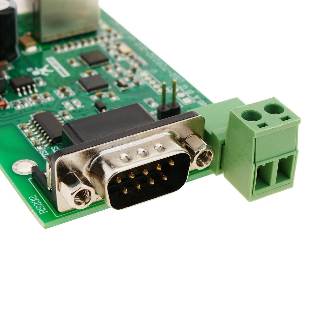 T24 RS232 RS485 serial module Ethernet TCP/IP model USR-TCP232-310