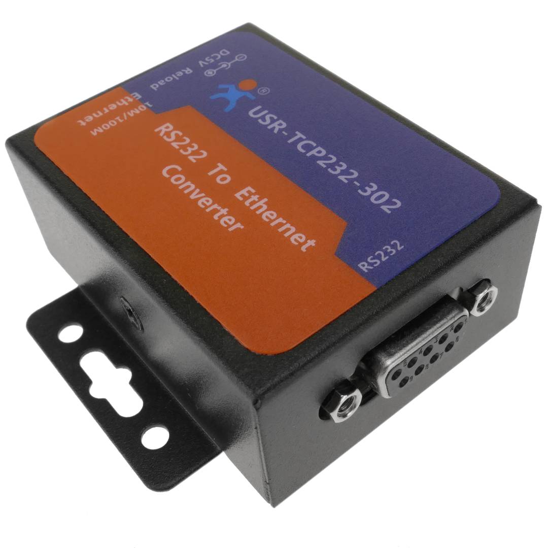Mòdul T24 RS232 sèrie a ethernet TCP/IP amb carcassa model USR-TCP232-302