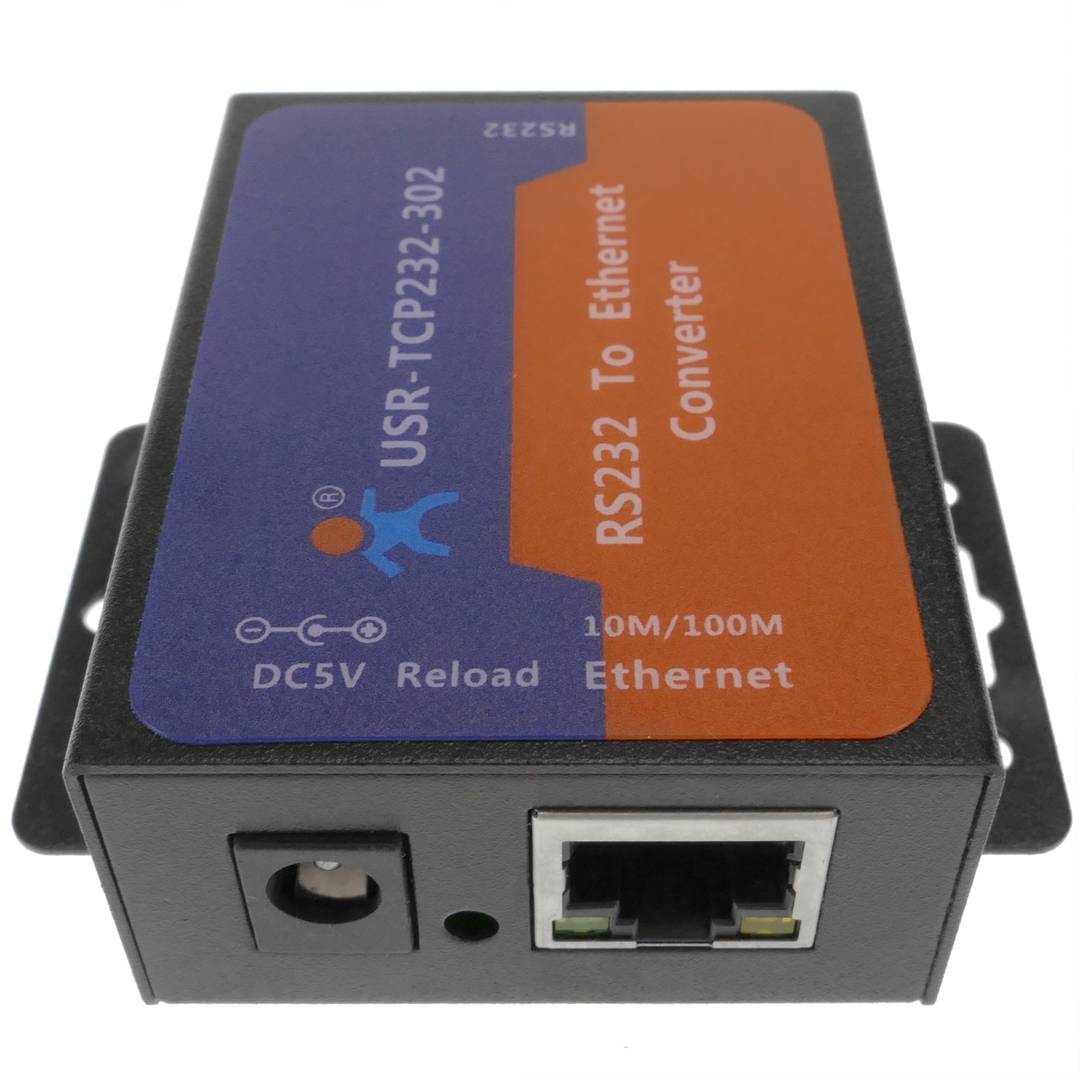 USR-TCP232-302 RS232 to TCPIP/RJ45 Converter Serial to Ethernet Server Module 