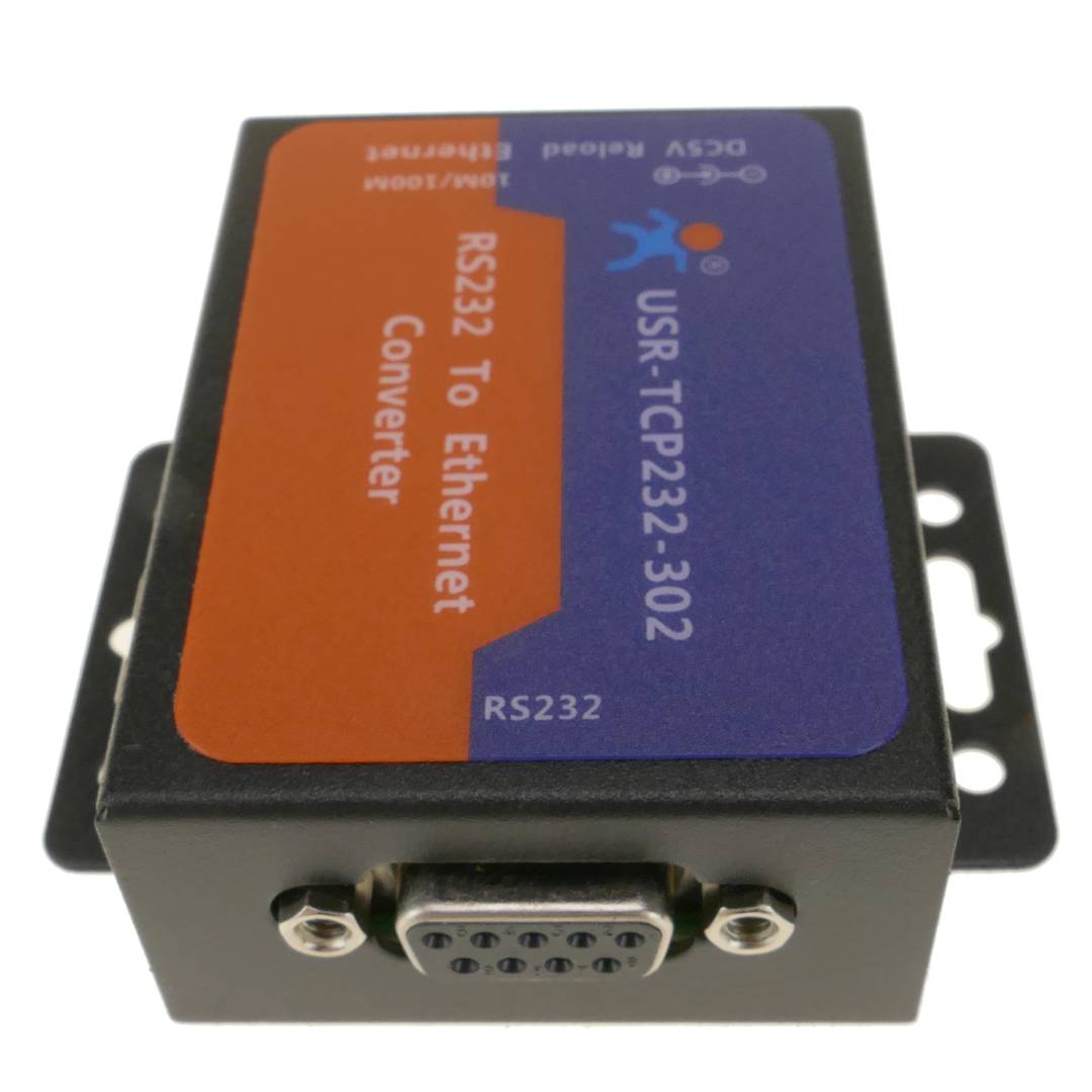 Mòdul T24 RS232 sèrie a ethernet TCP/IP amb carcassa model USR-TCP232-302